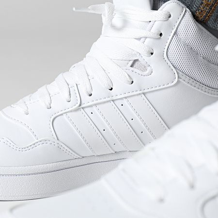 Adidas Sportswear - Sneakers Hoops 3 Mid ID9838 Cloud White Core Black