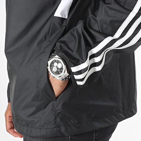 Adidas Originals - Giacca a vento con cappuccio IN9953 Nero