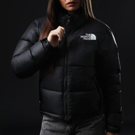 The North Face - Cappotto 700 Retro Nuptse nero da donna