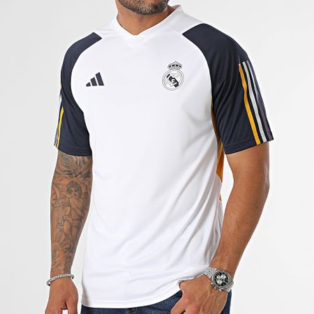 Adidas Sportswear - Maglia calcio Real Madrid Slim IB0868 Bianco Blu Navy