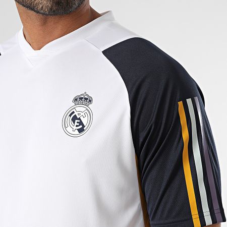 Adidas Sportswear - Maglia calcio Real Madrid Slim IB0868 Bianco Blu Navy