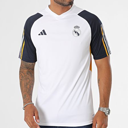 Adidas Sportswear - Maglia calcio Real Madrid Slim IB0868 Bianco Blu Navy