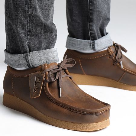 Clarks - Scarpe Wallabee Evo Beeswax