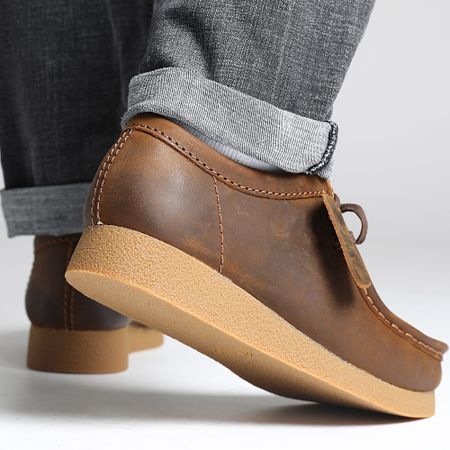 Clarks - Scarpe Wallabee Evo Beeswax