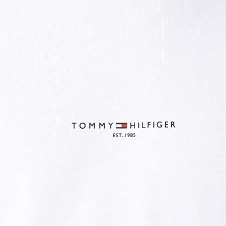 Tommy Hilfiger - T-Shirt Logo Tipped 2584 Bianco