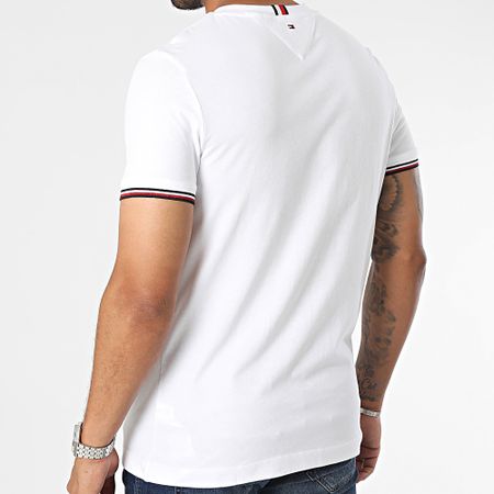 Tommy Hilfiger - T-Shirt Logo Tipped 2584 Bianco
