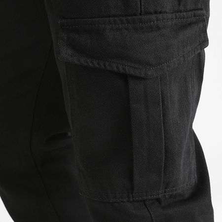 LBO - Jogger Pant Cargo Jeans dal taglio rilassato 3048 Denim Nero