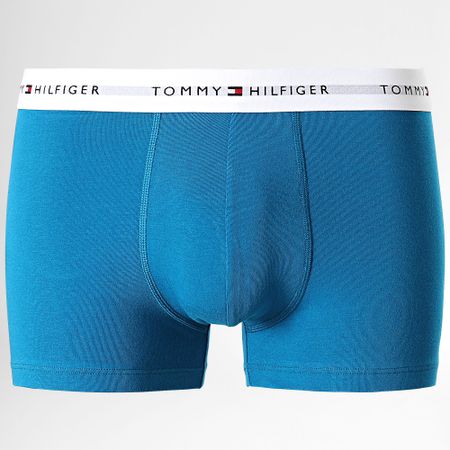 Tommy Hilfiger - Set di 3 boxer firmati Cotton Essentials 2761 blu navy giallo