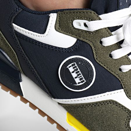 Redskins - Sneakers Oyati PO4910P Verde Khaki Blu Navy Bianco