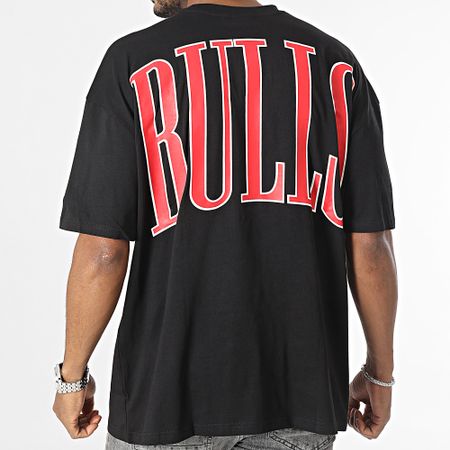 New Era - Maglietta NBA Arch Wrdmrk Chicago Bulls 60416463 Nero