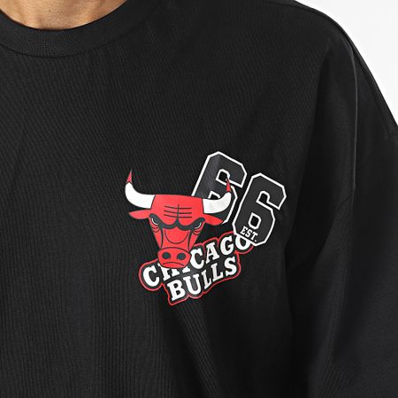 New Era - Maglietta NBA Arch Wrdmrk Chicago Bulls 60416463 Nero