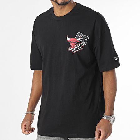 New Era - Maglietta NBA Arch Wrdmrk Chicago Bulls 60416463 Nero