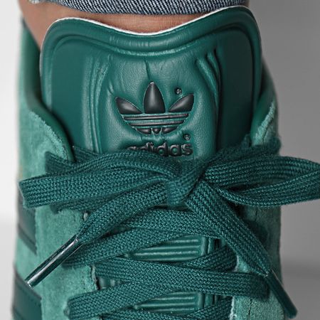 Adidas Originals - IG4986 Tech Forest Collegiate Green Footwear White Gazelle Sneakers