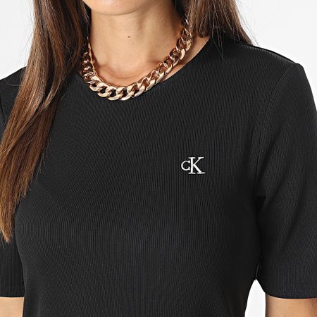 Calvin Klein - Abito donna 1908 Logo Nero
