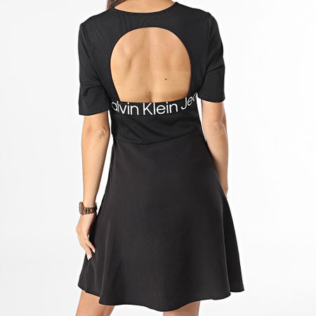 Calvin Klein - Abito donna 1908 Logo Nero