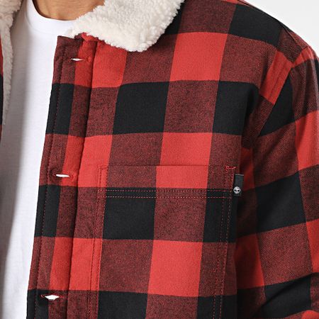 Timberland - Buffalo Giacca a quadri A6FWN Rosso Nero