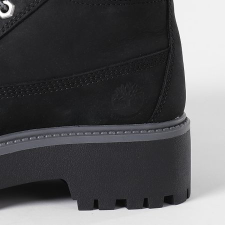 Timberland - Stivali Donna Heritage Platform Waterproof Chukka A5REN Black Nubuck