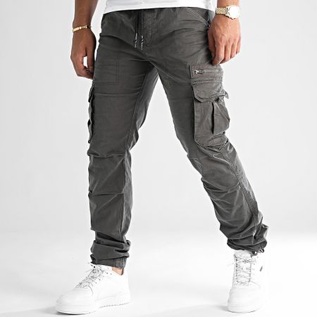 LBO - Set di 2 pantaloni cargo 0174 0172 cammello grigio antracite
