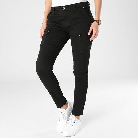 Kaporal - Pantaloni Cargo Donna Nero
