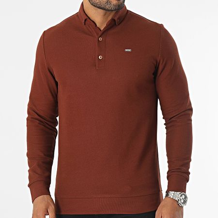 Classic Series - Polo a maniche lunghe Marrone