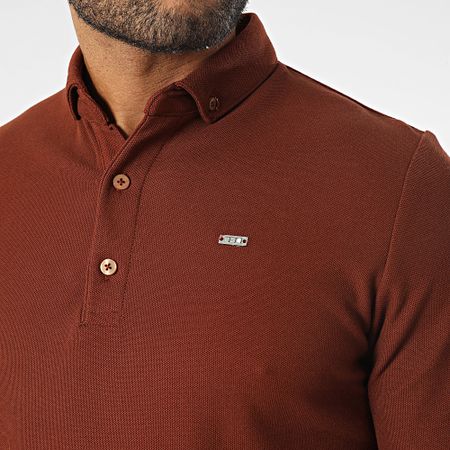 Classic Series - Polo a maniche lunghe Marrone