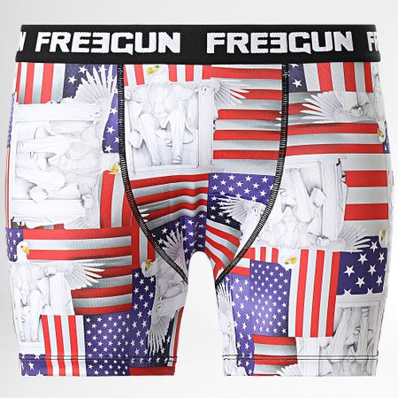 Freegun - Boxer così americano bianco rosso blu