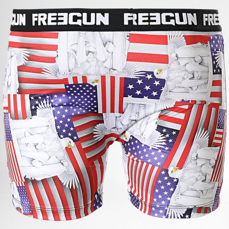 Freegun - Boxer così americano bianco rosso blu