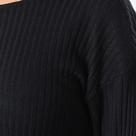 Only - Laura Maglietta a maniche lunghe donna Nero