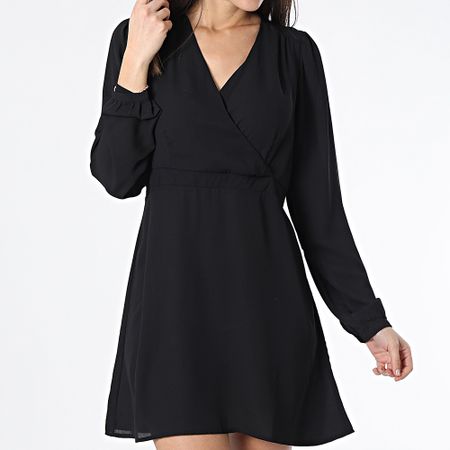 Only - Vestito a maniche lunghe da donna Nero
