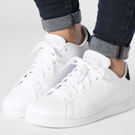 Adidas Sportswear - Sneakers Advantage Donna IG2510 Bianco Core Nero Argento Metallico