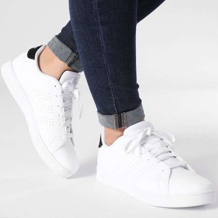 Adidas Sportswear - Sneakers Advantage Donna IG2510 Bianco Core Nero Argento Metallico