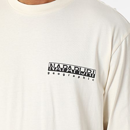 Napapijri - Telemark Maglietta a maniche lunghe A4HRE Beige