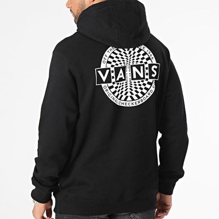 Vans - Felpa con cappuccio Circle Back 008HZ Nero