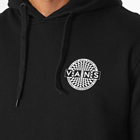 Vans - Felpa con cappuccio Circle Back 008HZ Nero