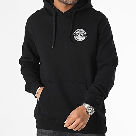 Vans - Felpa con cappuccio Circle Back 008HZ Nero