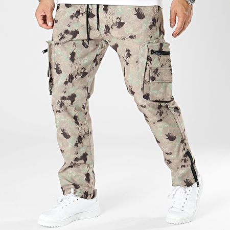 Classic Series - Pantaloni cargo mimetici beige