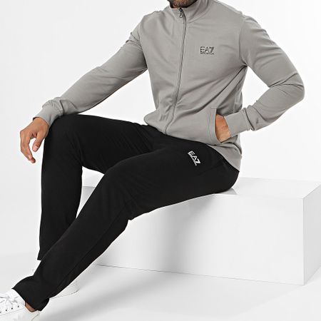 EA7 Emporio Armani - Tuta 8NPV52-PJ05Z Grigio Nero