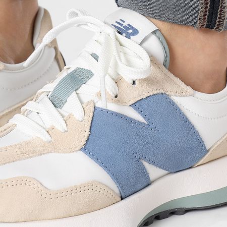 New Balance - Sneakers Donna 327 WS327PV Sand White Blue