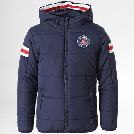 PSG - Cappotto con cappuccio per bambini P15077 blu navy