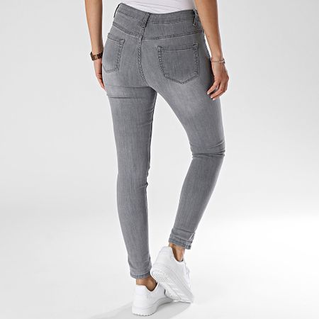 Girls Outfit - Jeans slim donna grigio