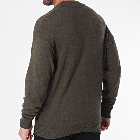Jack And Jones - Maglione verde cachi Emil