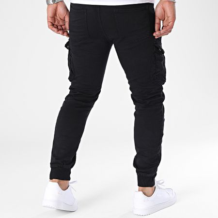 KZR - Pantaloni cargo neri