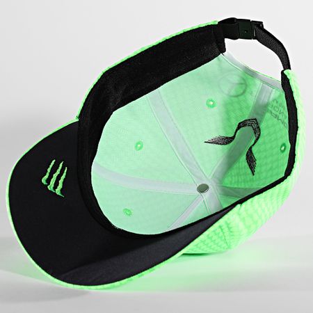 AMG Mercedes - Cappello da autista della squadra verde fluo