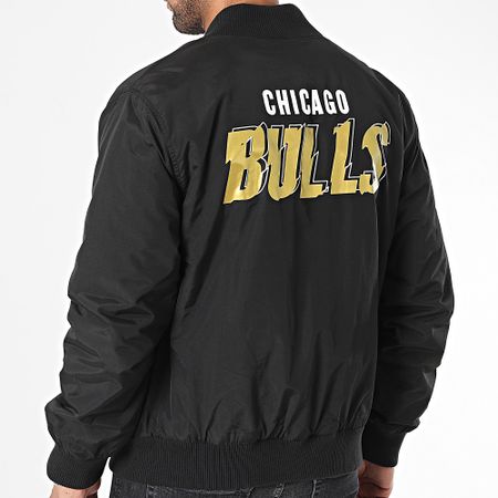 New Era - Giacca Chicago Bulls 60424378 Nero Oro
