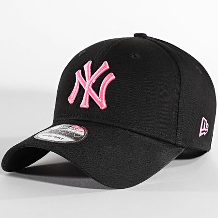 New Era - 9Forty Cappello neon New York Yankees Nero Rosa