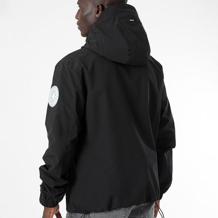 DoubleHood - Galli Giacca nera con cappuccio e zip
