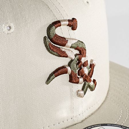 New Era - Cappello Snapback 9Fifty Seasonal Infill Chicago White Sox Beige