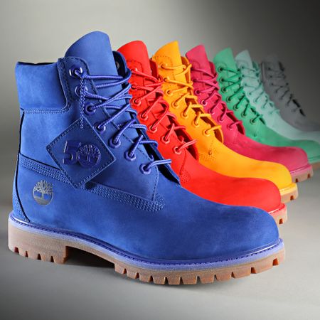 Timberland - Stivali Timberland Premium 6 Inch Waterproof A5VE9 Blu brillante Nubuck