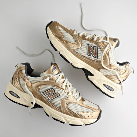 New Balance - 530 MR530LG Sneakers metallizzate color tortora