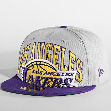 New Era - 9Fifty Sunken Los Angeles Lakers Snapback Cap Grigio